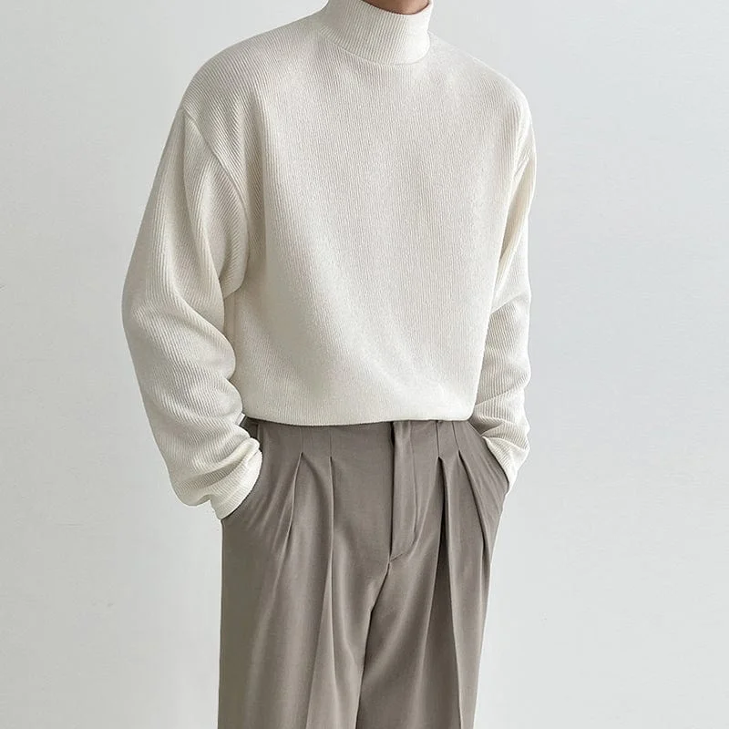 RT No. 6166 KNITTED TURTLENECK LONGSLEEVE