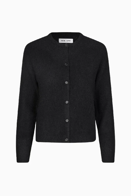 Samsøe Samsøe Nor Short Cardigan - Black