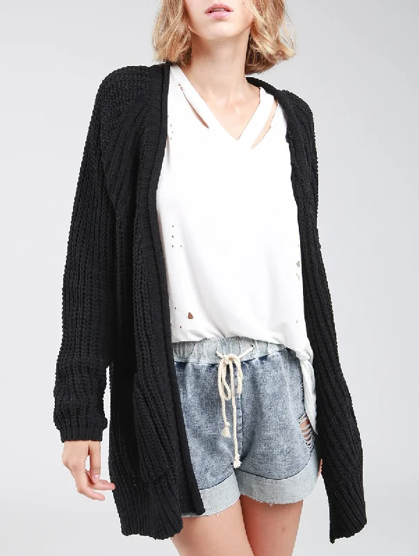 Season of Fun Cable Knit Cardigan