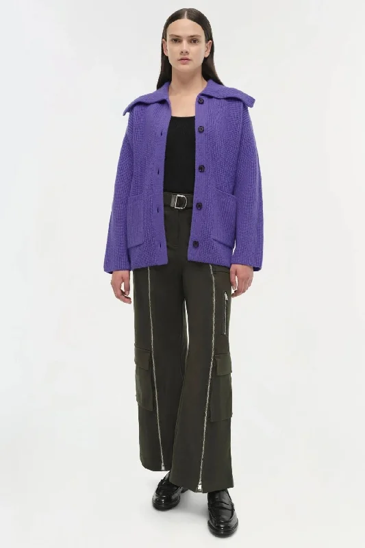 Simkhai Hollie Cardigan - Ultraviolet