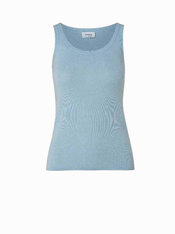 Sleeveless Merino Wool Tank