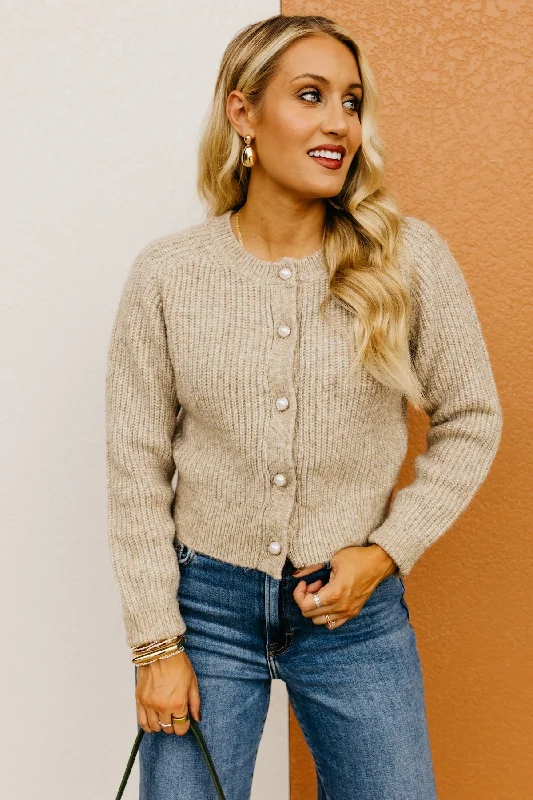 The Coen Pearl Button Cardigan