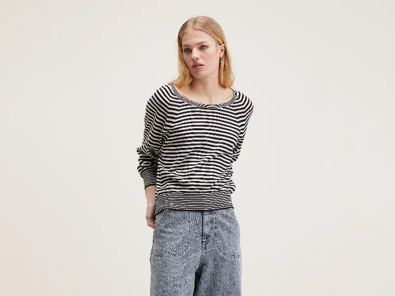 Aloty wool sweater (242 / W / STRIPE A)