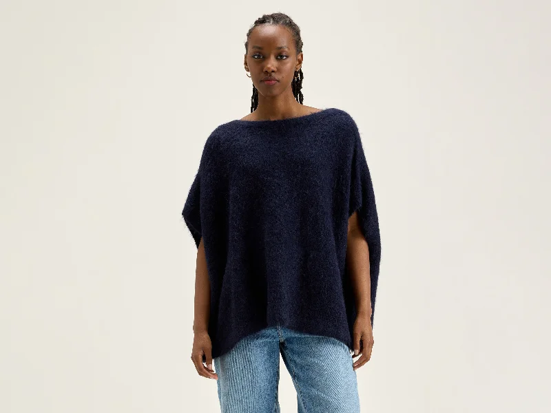 Decro boat-neck sweater (242 / W / NAVAL)