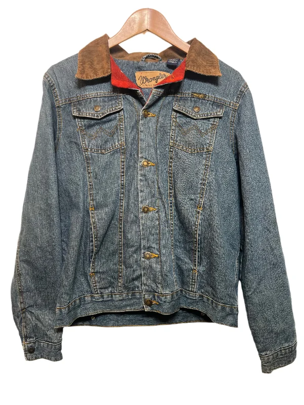 Wrangler Blue Denim Jacket (Size L)