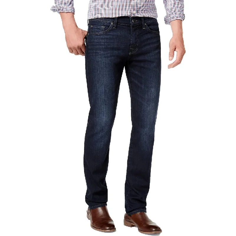 7 For All Mankind Mens Straight Slim Slim Jeans