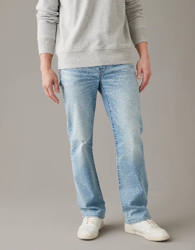 AE AirFlex+ Ultrasoft Distressed Original Bootcut Jean