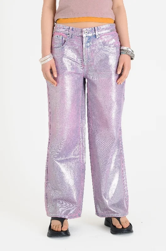 Amethyst Foiled Release Jean