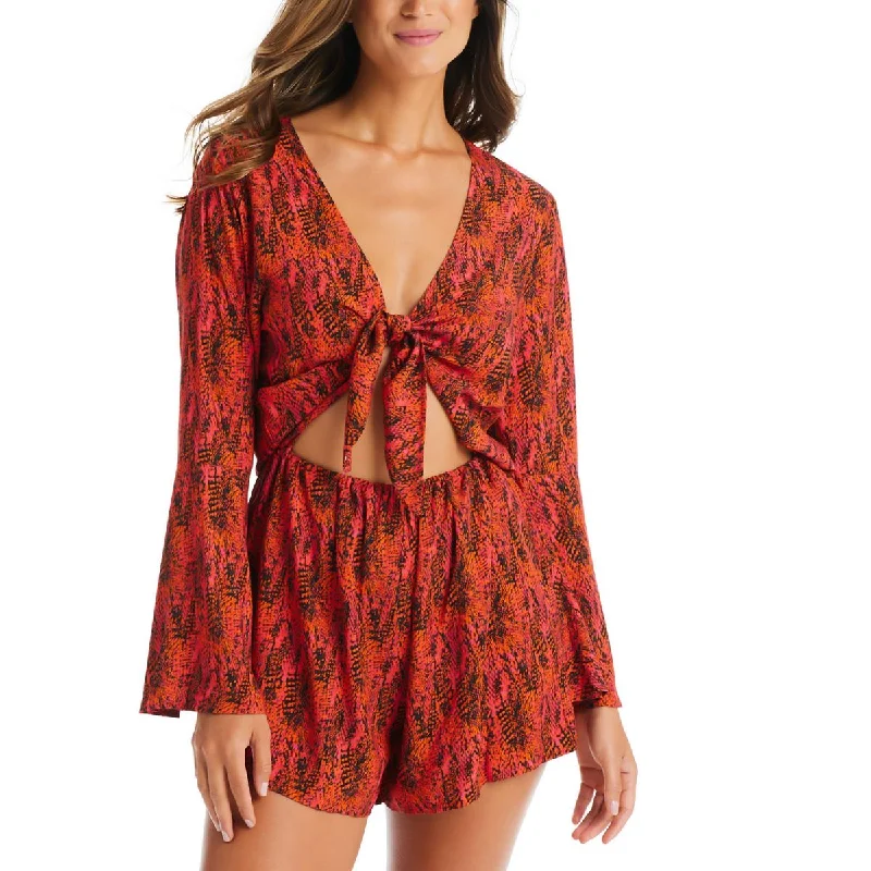 Bar III Womens Beachwear Summer Cover-Up