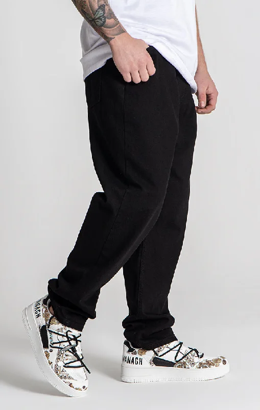 Black GK Balloon Jeans