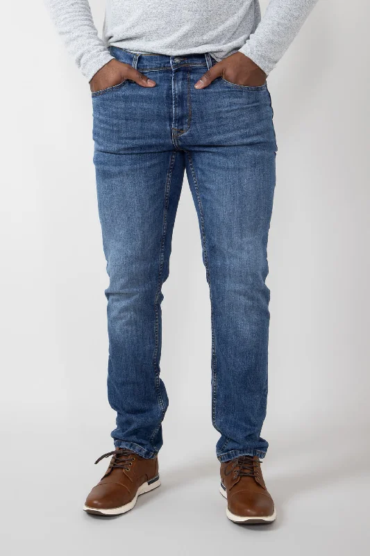 Blend Rock Fit Jeans for Men in Medium Denim | 700069-76117