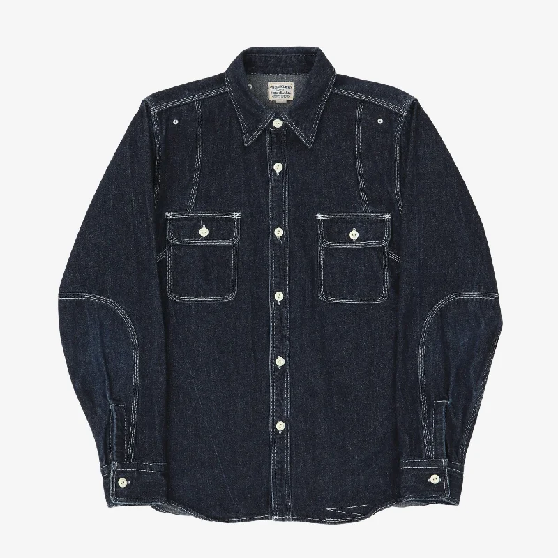 Denim Medical Shirt