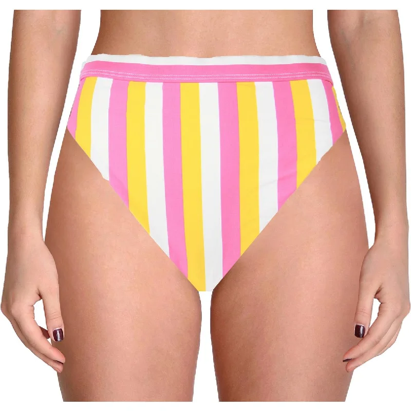 Dippin' Daisy's Womens Striped High Waist Swim Bottom Separates