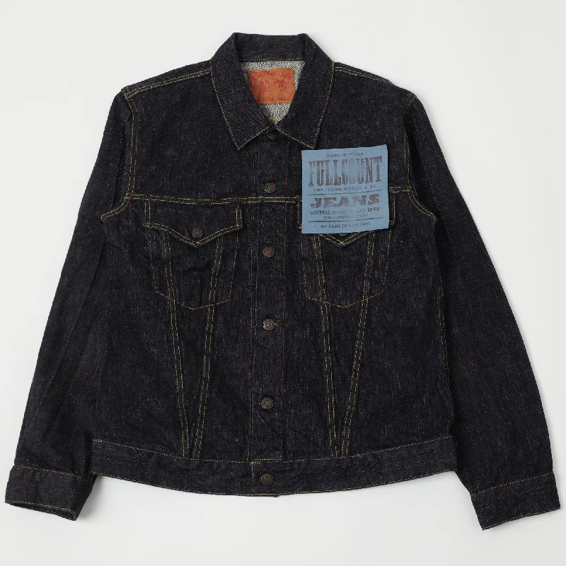 Full Count 2101XXW 15.5oz Type III Denim Jacket - One Wash