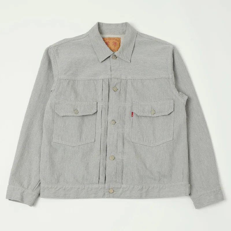 Full Count 2102G 'Sweat' 12oz Type II Denim Jacket - Grey