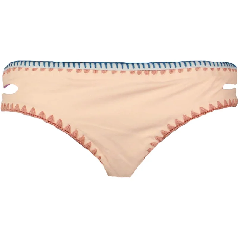 Jessica Simpson Womens Cut-Out Reversible Swim Bottom Separates