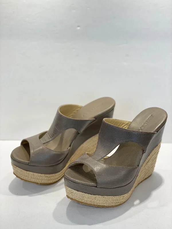 JIMMY CHOO Espadrilles Wedges/ 38.5-8