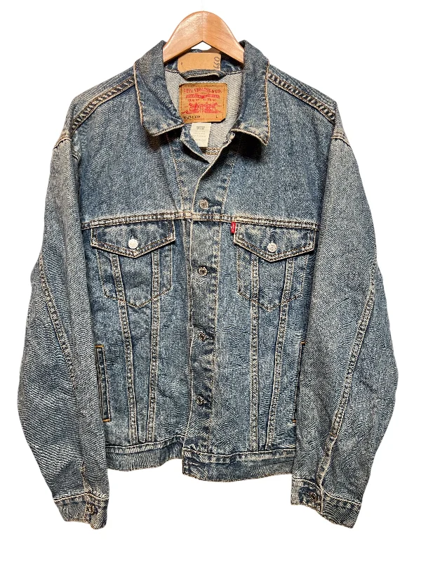 Levi Blue Denim Jacket (Size L)