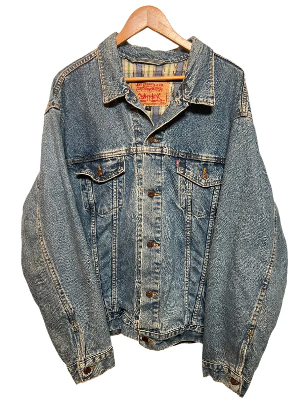 Levi Blue Denim Jacket (Size XL)