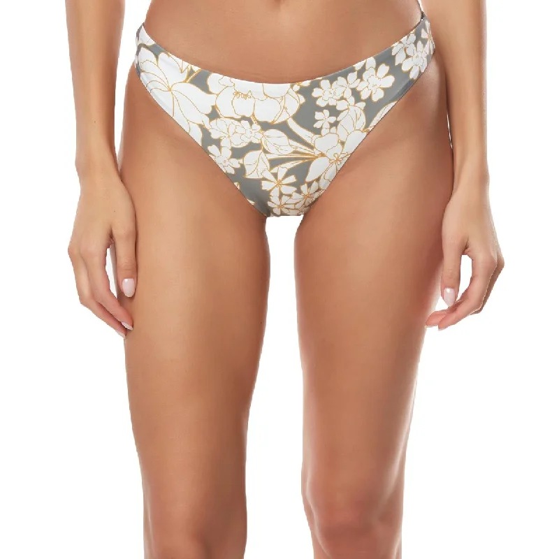 O'Neill Womens Embry Cheeky Coverage High Leg Bikini Swim Bottom