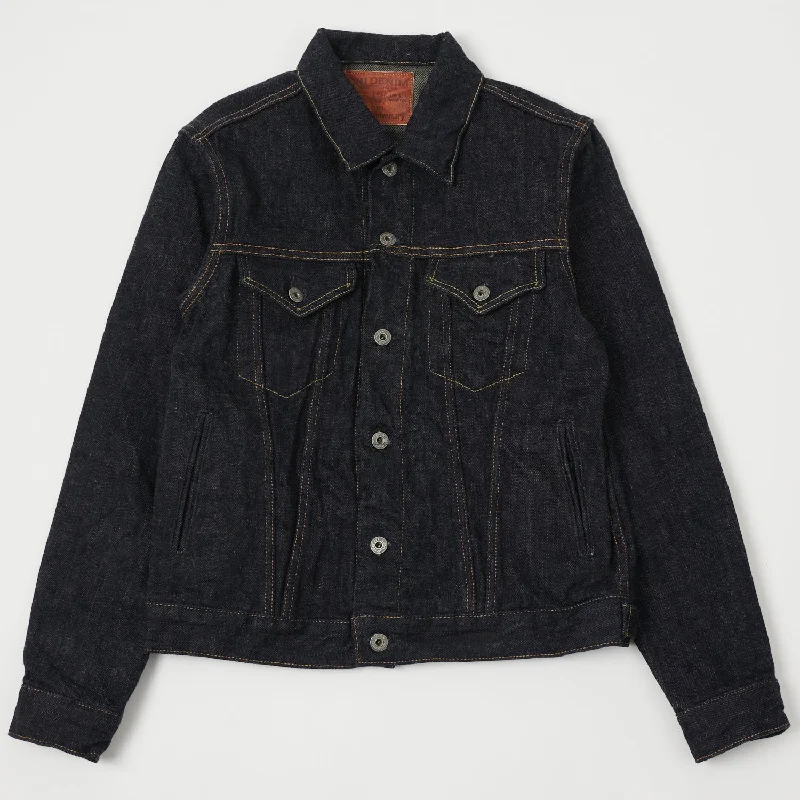 ONI 02527P 20th Anniversary Blue Cast Type III Denim Jacket - Rinsed