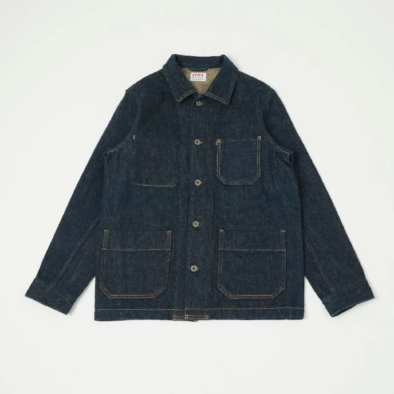 ONI 03101-ZR 20oz Secret Denim Coverall Jacket - Rinsed