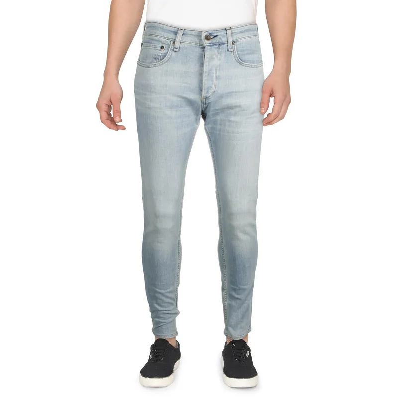 Rag & Bone Mens Low Rise Fit 1 Slim Jeans