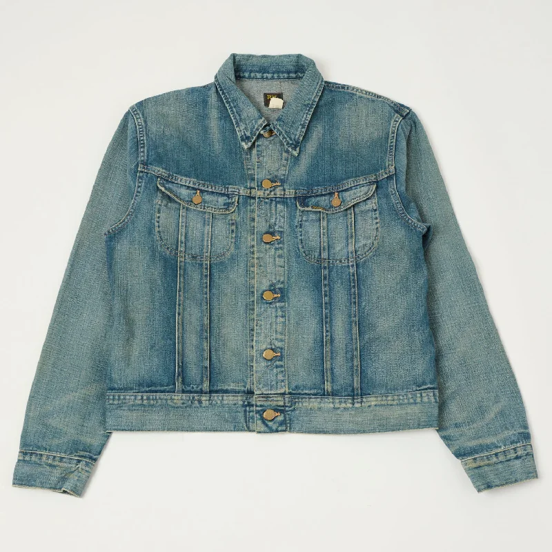 RRL 'Leeland' Denim Trucker Jacket - Heavy Wash