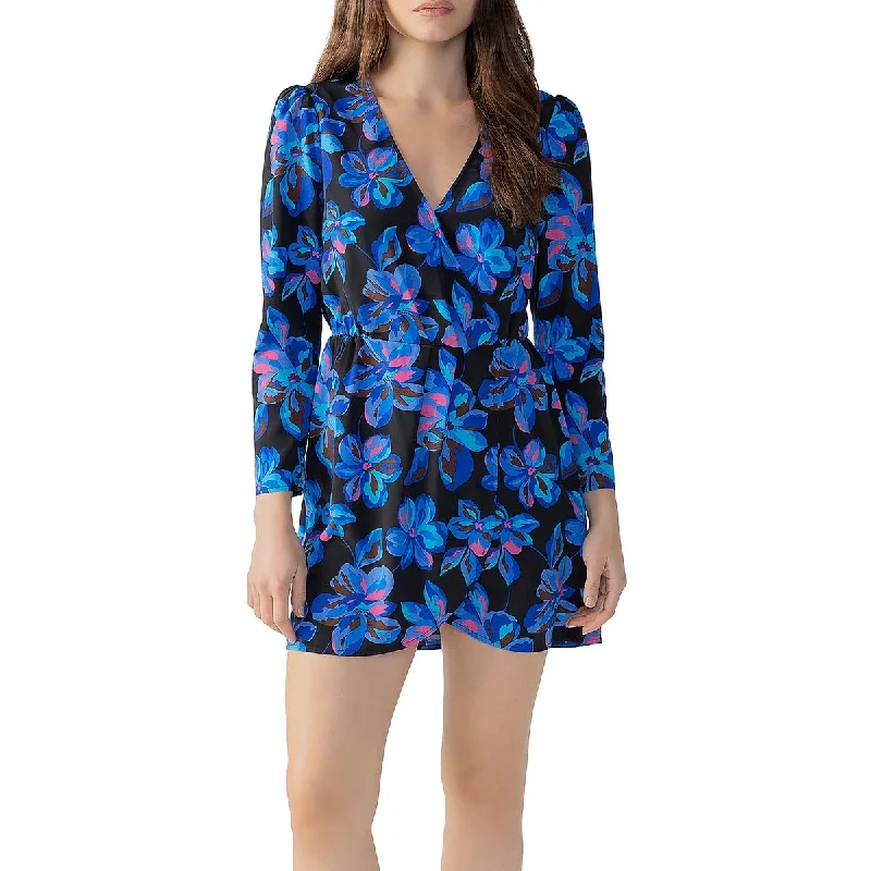 Sanctuary Womens Daytime Mini Wrap Dress