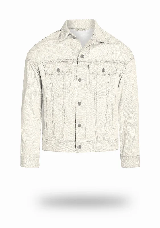 Shorter Off-White Denim Jacket