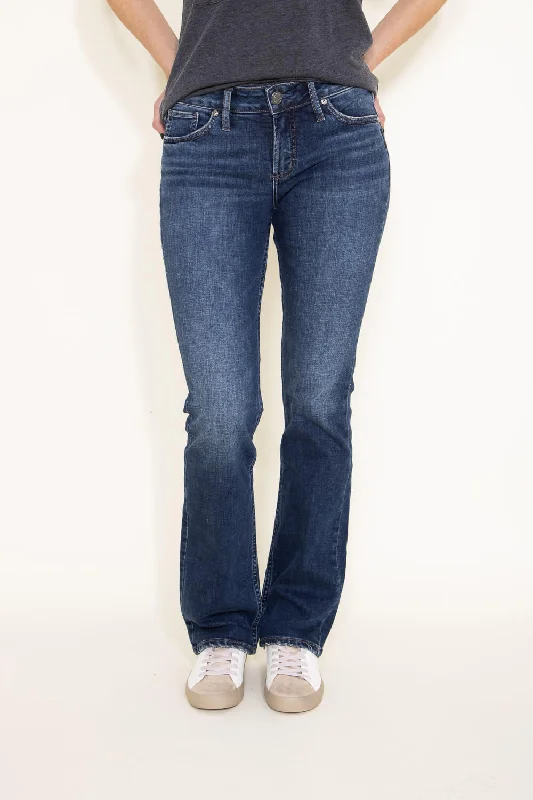 Silver Jeans Suki Mid Rise Slim Bootcut Jeans For Women | L93616SDK424