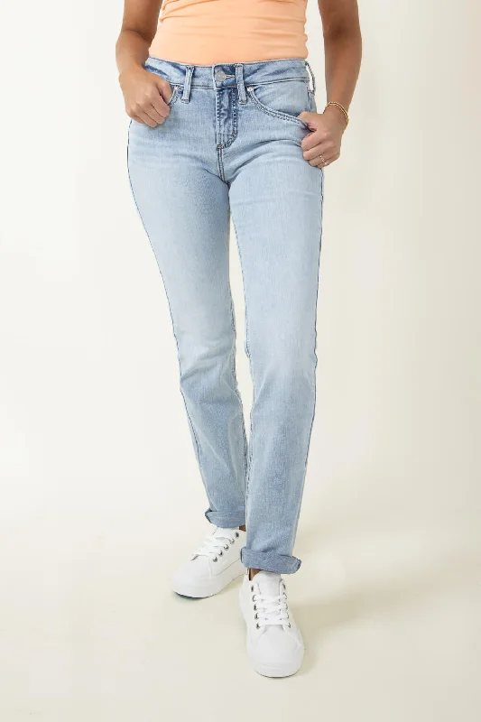 Silver Jeans Suki Straight Jeans for Women | L93413SCV162