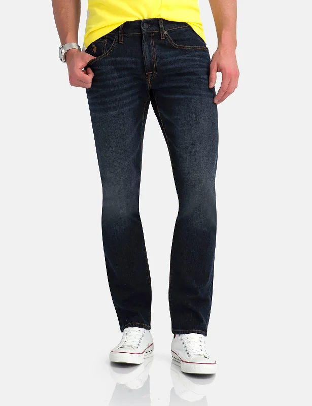 SLIM STRAIGHT FIT JEANS