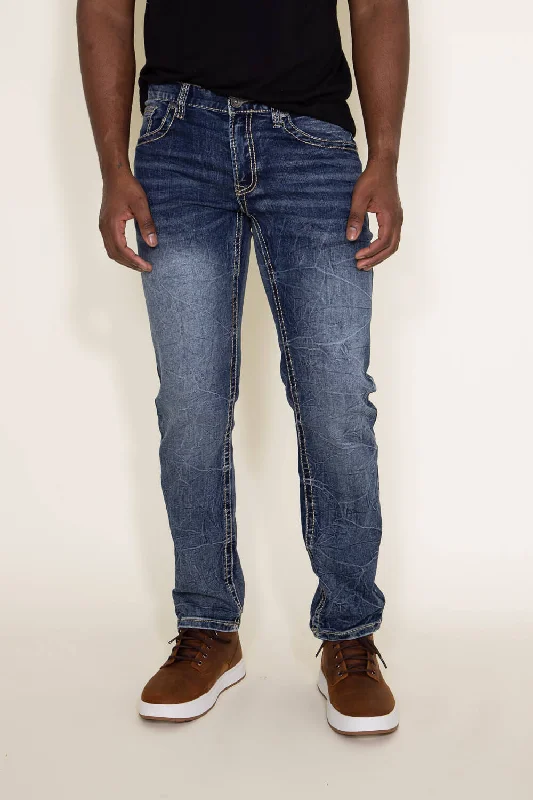 True Luck Jefferson Straight Jeans for Men | TL18350006