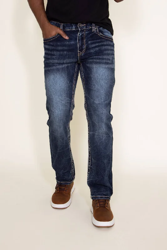 True Luck Mason Bootcut Stretch Jeans for Men | TL19350407