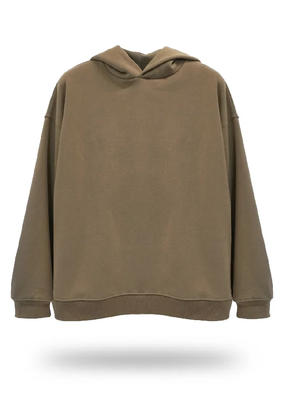 Ultrawide Basic Camel Hoodie