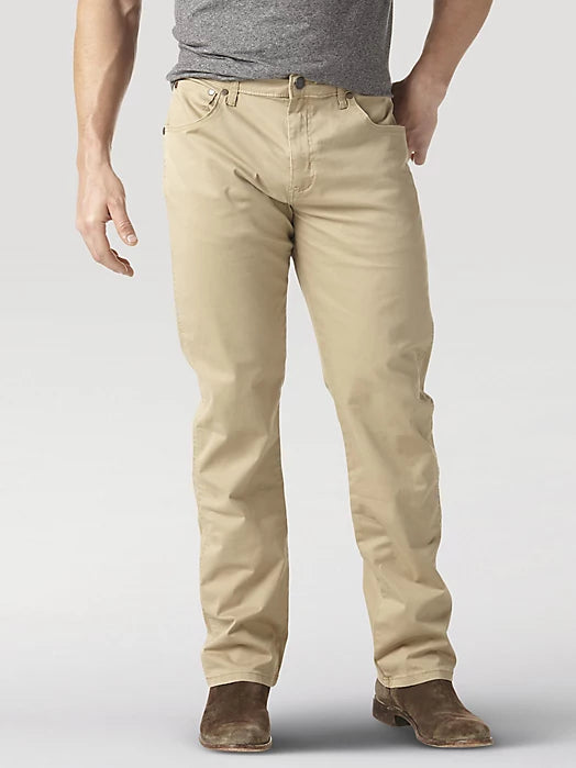 Wrangler RETRO® Slim Fit Straight Leg Pant In Fawn