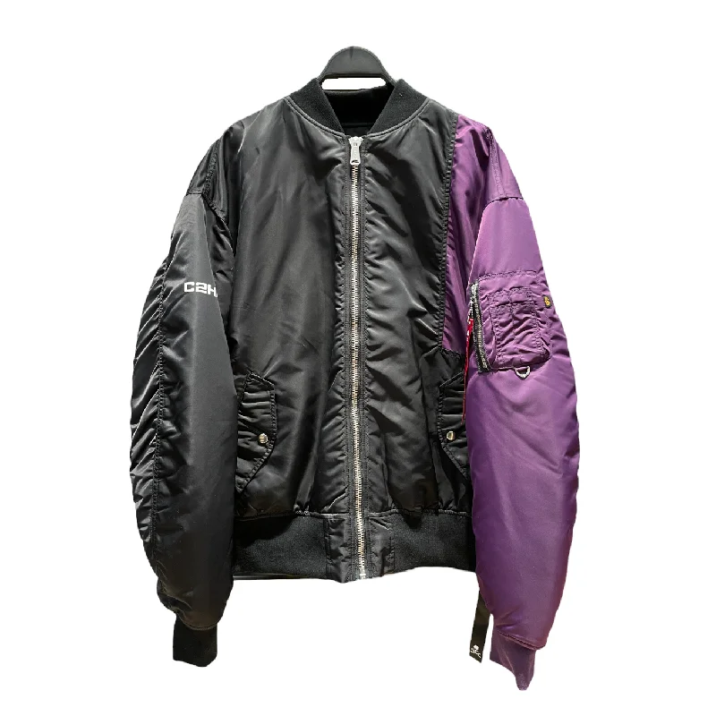 mastermind JAPAN/ALPHA INDUSTRIES/Jacket/L/Polyester/BLK