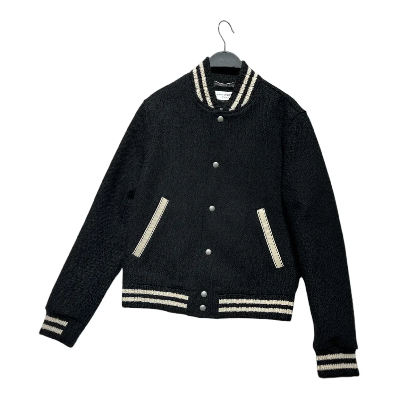 YVES SAINT LAURENT/Jacket/44/Wool/BLK/