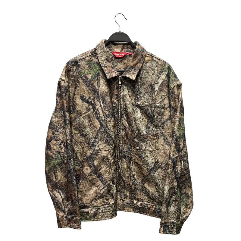 Supreme/Jacket/XL/Cotton/GRN/Camouflage/MOLESKIN JACKET