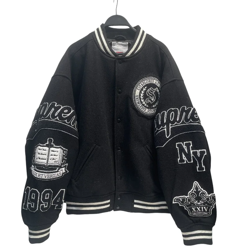 Supreme/Jacket/XL/Wool/BLK/Veritas Varsity Jacket