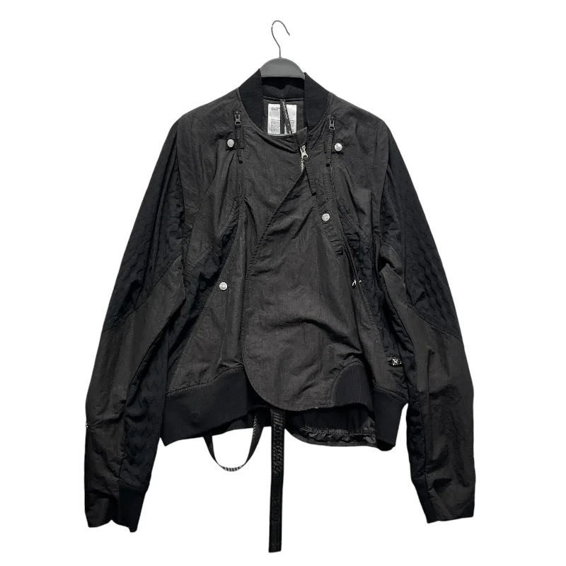 Guerilla Group/Jacket/L/Nylon/BLK/Utility Zip Jacket