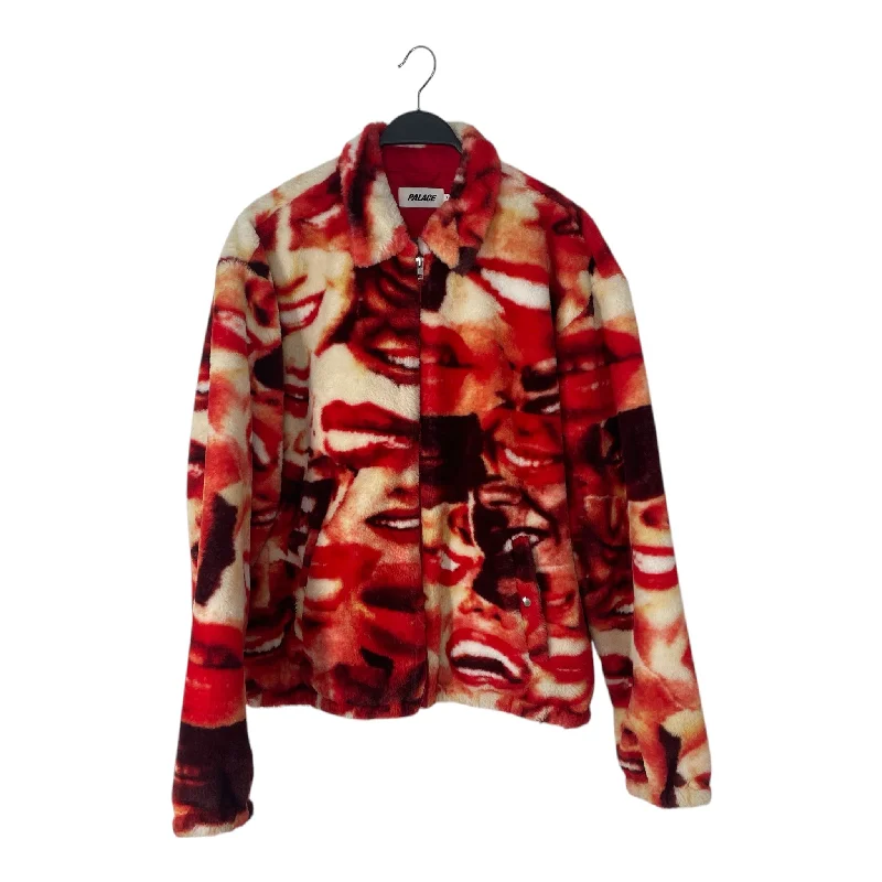 PALACE/Jacket/XL/RED/All Over Print/'MOUF' JACKET