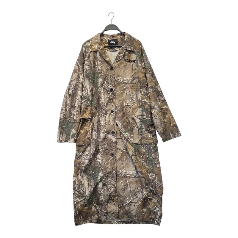 modern-women's-coats-STUSSY/Jacket/S/Camouflage/Nylon/BRW/RealTree