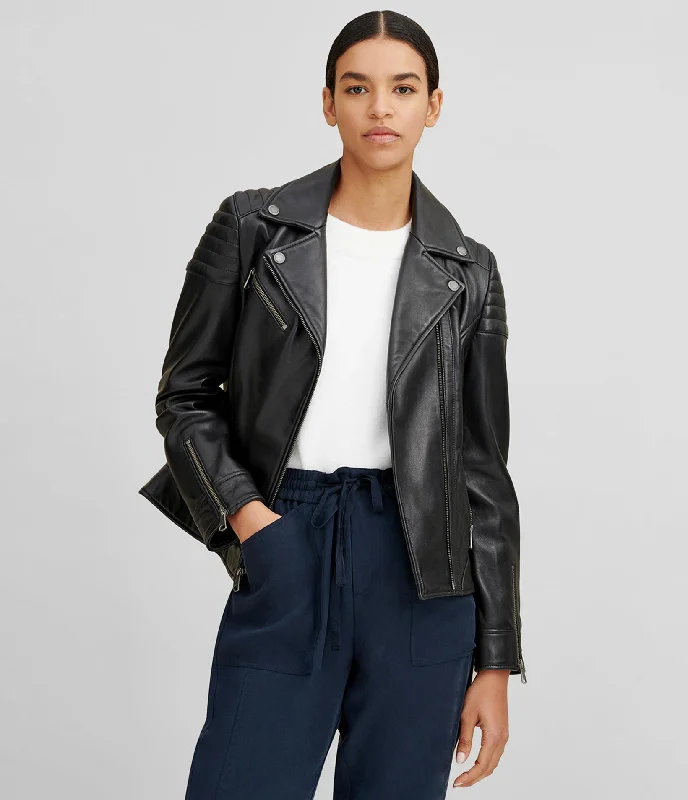 Leather Moto Jacket