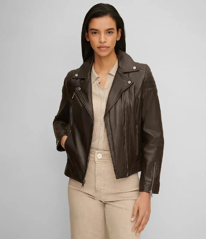 Leather Moto Jacket