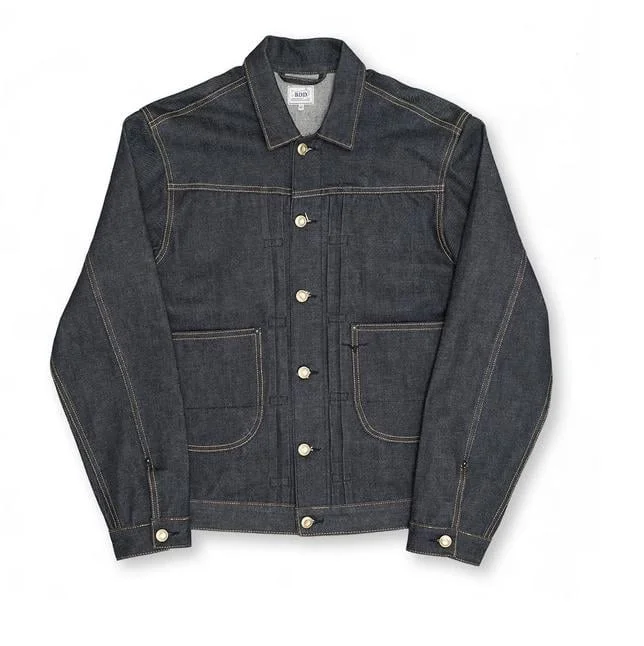 【Benzak Denim Developers】BDJ-01 Cowboy Jacket 15oz. Japanese tiger selvedge / 日本綠染老虎布邊布料 復古一二代 牛仔夾克