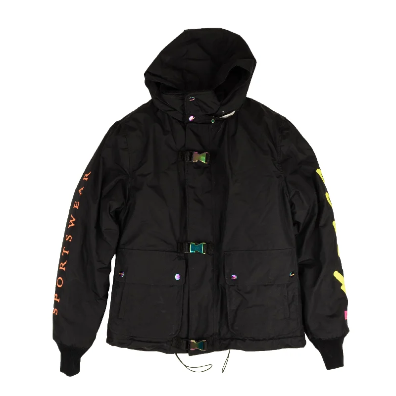 BOSSI Black Polartec Anorak Jacket