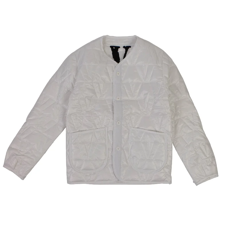 VLONE White V Logo Quilted Jacket