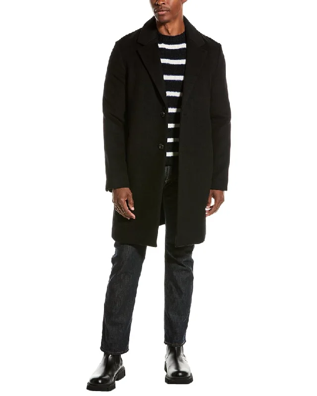 Vince Wool-Blend Car Coat